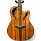 Used Ovation CE44P Natural Acoustic Guitar