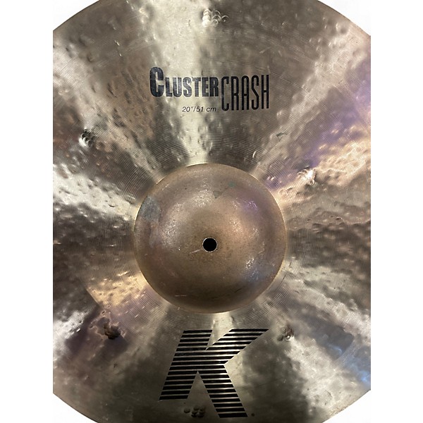 Used Zildjian 20in K Cluster Crash Cymbal
