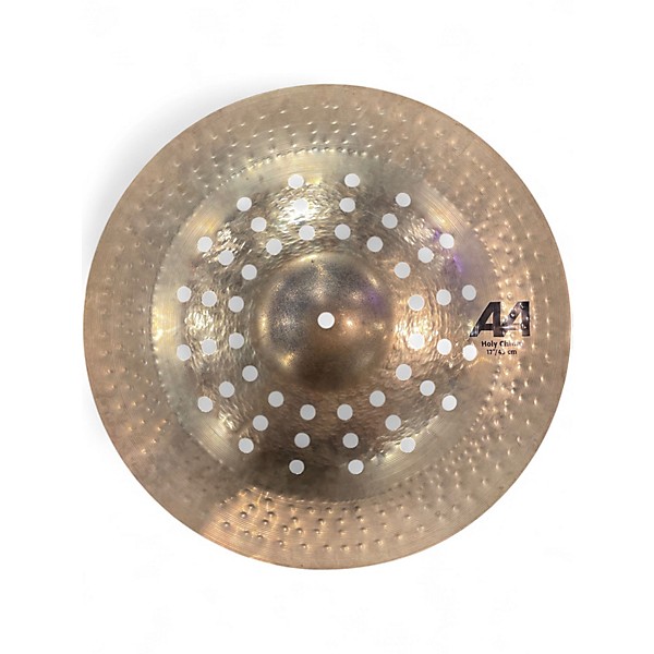 Used SABIAN 17in AA Holy China Brilliant Chad Smith Signature Cymbal