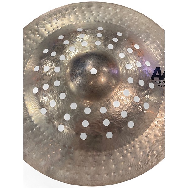 Used SABIAN 17in AA Holy China Brilliant Chad Smith Signature Cymbal