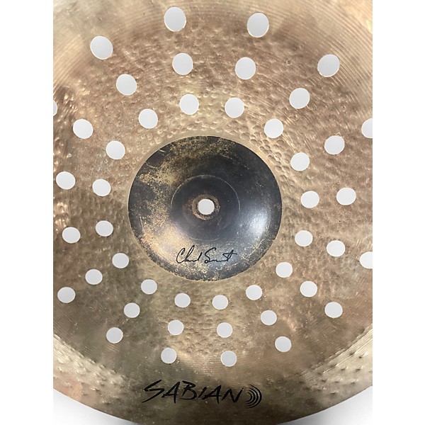 Used SABIAN 17in AA Holy China Brilliant Chad Smith Signature Cymbal
