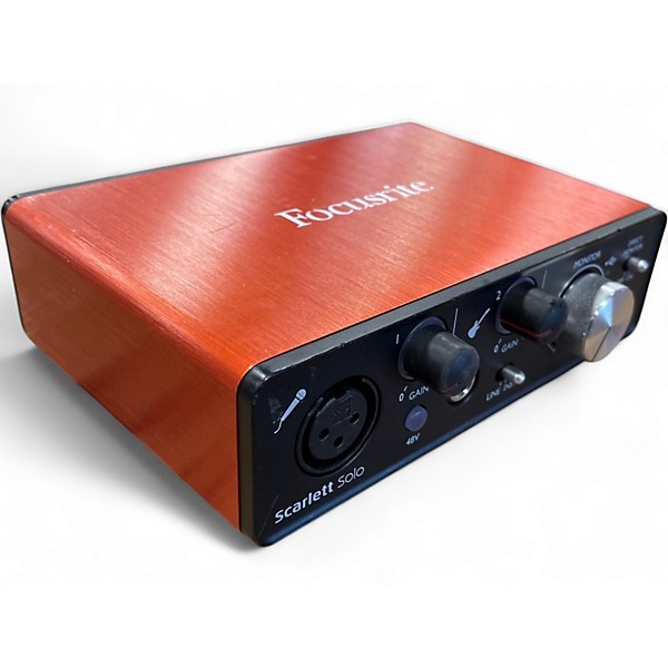 Used Focusrite Scarlett Solo Gen 2 Audio Interface