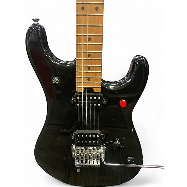 Used EVH 5150 Series Deluxe Black Solid Body Electric Guitar