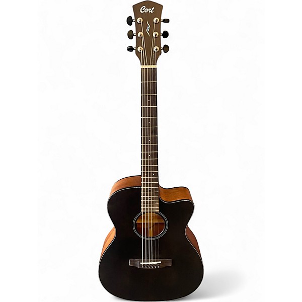 Used Cort core-oc sp optb Mahogany Acoustic Electric Guitar