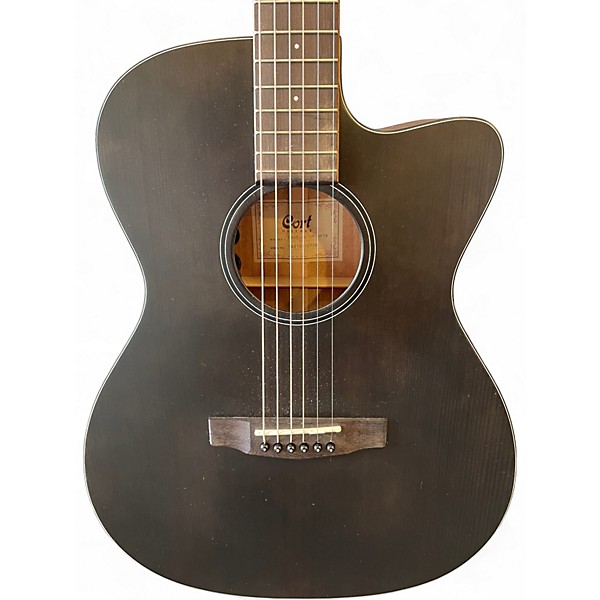 Used Cort core-oc sp optb Mahogany Acoustic Electric Guitar