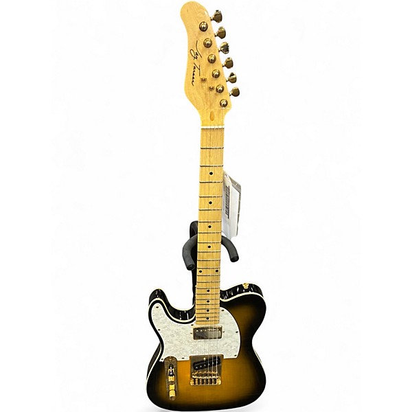 Used Jay Turser CUTOM DELUXE LH Sunburst Electric Guitar