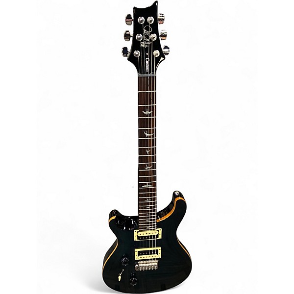 Used PRS Custom 24 Left Handed Sherwood Green Electric Guitar