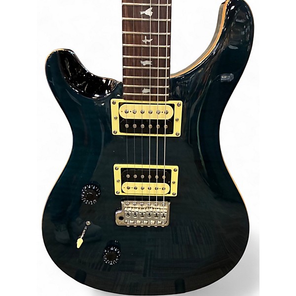 Used PRS Custom 24 Left Handed Sherwood Green Electric Guitar