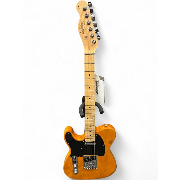 Used Squier Affinity Telecaster Left Handed Butterscotch Electric Guitar