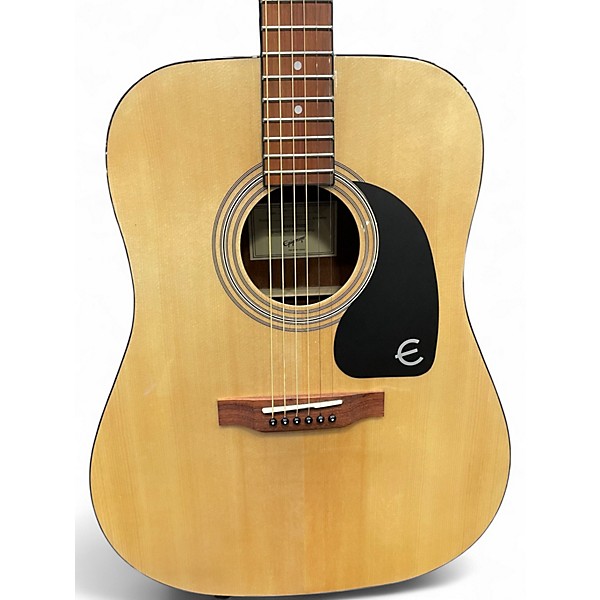 Used Epiphone pro-1 Natural Acoustic Guitar