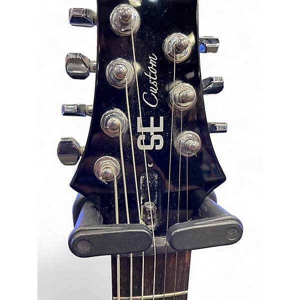 Used PRS SE Custom 24 7 String Blue Sapphire Solid Body Electric Guitar