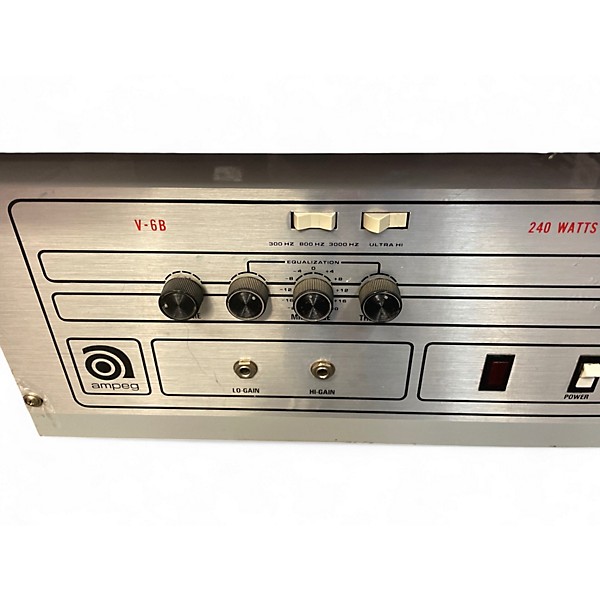 Used Ampeg V6B Bass Amp Head