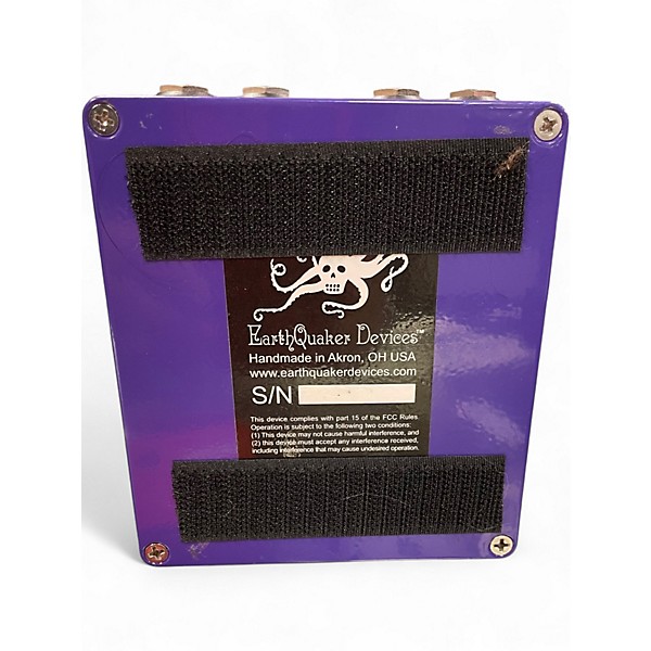 Used EarthQuaker Devices Pyramids Stereo Flanging Device Effect Pedal