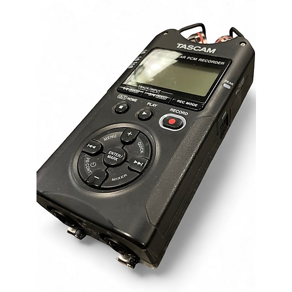 Used TASCAM DR-40X Portable Digital Recorder MultiTrack Recorder
