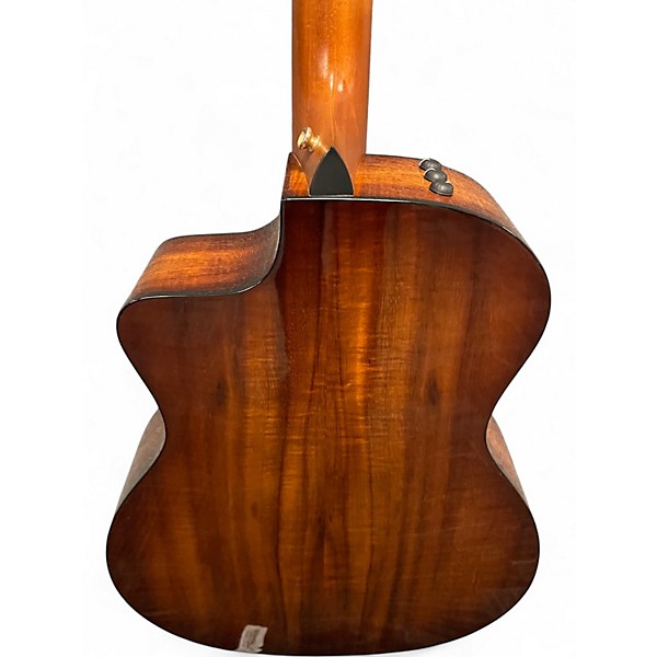 Used Taylor 224CEKDLX Tobacco Acoustic Electric Guitar