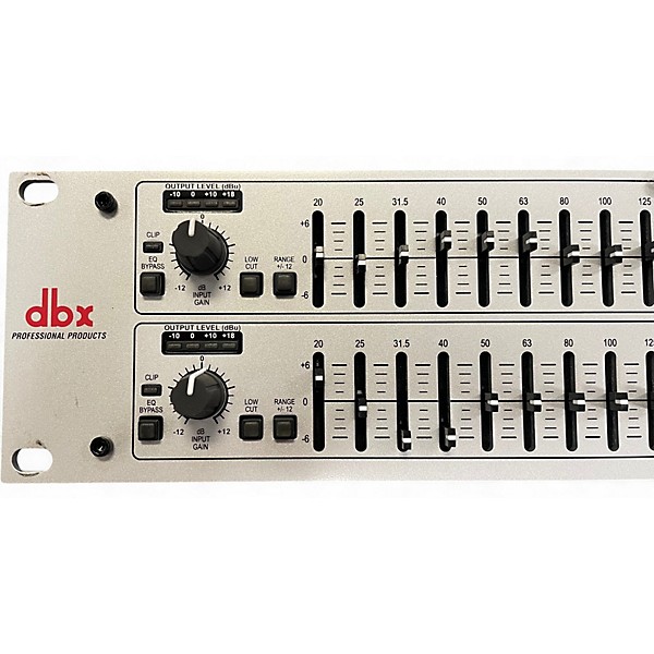 Used dbx 231s Dual Channel 31-Band Graphic Equalizer