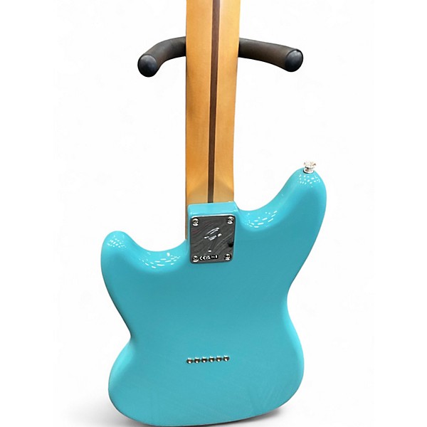 Used Fender player II mustang BLUE Solid Body Electric Guitar