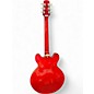 Used Hamer Echotone Cherry Hollow Body Electric Guitar