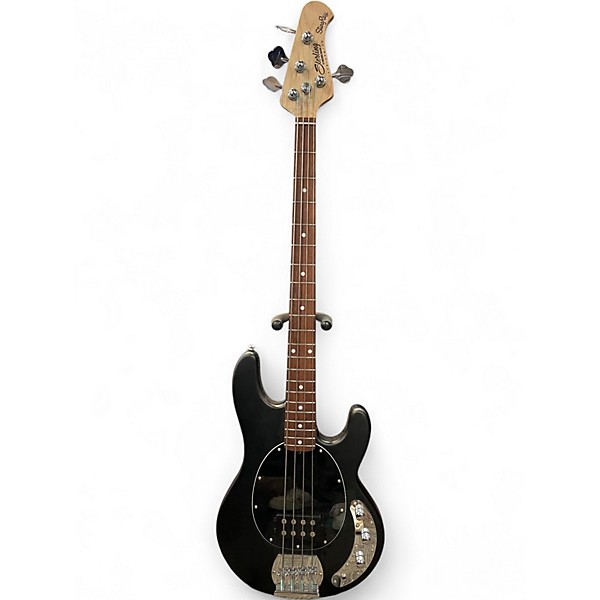 Used Sterling by Music Man S.U.B. Stingray Ray4 Black Electric Bass Guitar