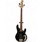 Used Sterling by Music Man S.U.B. Stingray Ray4 Black Electric Bass Guitar thumbnail