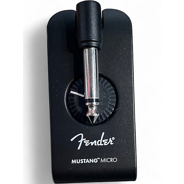 Used Fender Mustang Micro Headphone Amp Battery Powered Amp