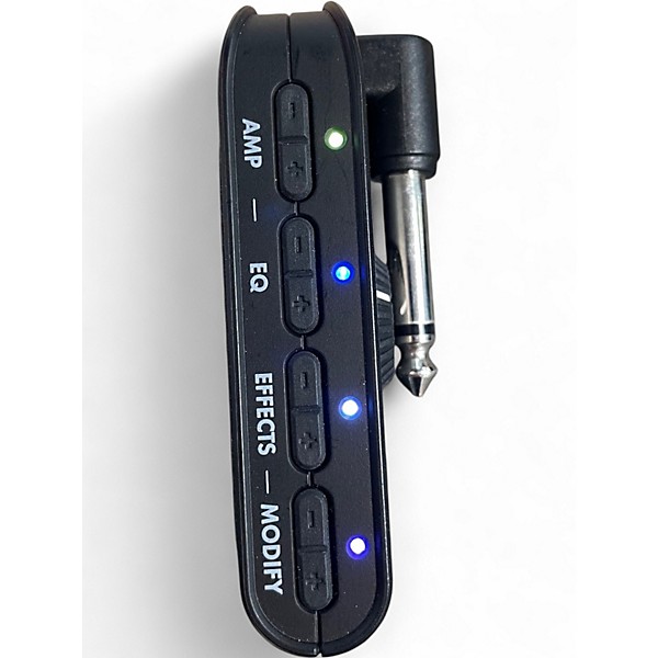 Used Fender Mustang Micro Headphone Amp Battery Powered Amp