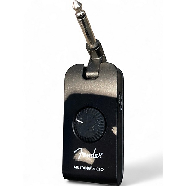Used Fender Mustang Micro Headphone Amp Battery Powered Amp