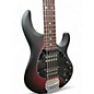 Used Sterling by Music Man Stingray Ray5HH Limited Edition Ruby Red Burst Satin Electric Bass Guitar