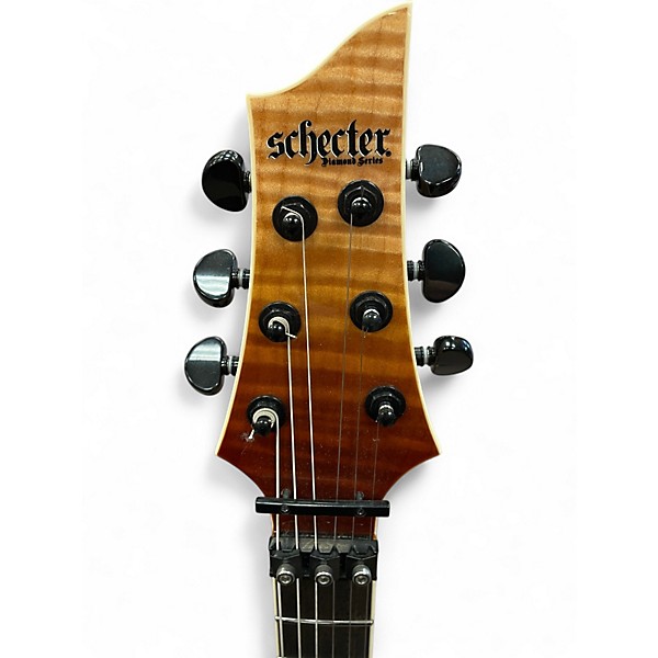 Used Schecter Guitar Research C-1 FR S SLS Antique Burst Solid Body Electric Guitar