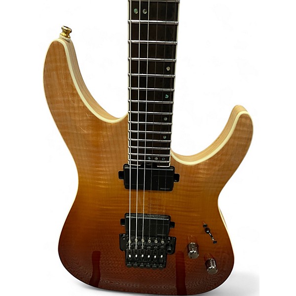 Used Schecter Guitar Research C-1 FR S SLS Antique Burst Solid Body Electric Guitar