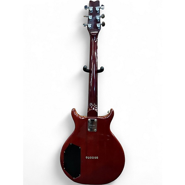 Used Washburn Raven Maroon Solid Body Electric Guitar