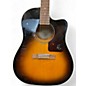 Used Epiphone J-45EC Studio Sunburst Acoustic Electric Guitar