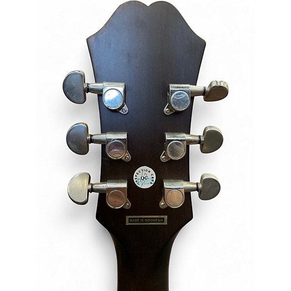 Used Epiphone J-45EC Studio Sunburst Acoustic Electric Guitar