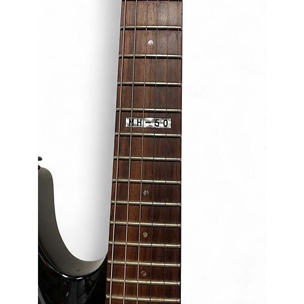 Used ESP LTD MH50 BLACK Solid Body Electric Guitar