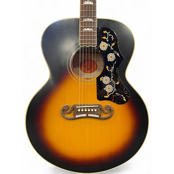 Used Epiphone IGC 1957 SJ200 2 Color Sunburst Acoustic Guitar