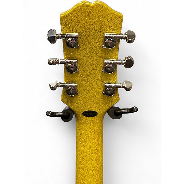 Used Epiphone Les Paul Custom SG Gold Sparkle Solid Body Electric Guitar