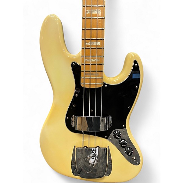 Vintage 1978 Fender American Standard Jazz Bass Blonde Electric Bass Guitar