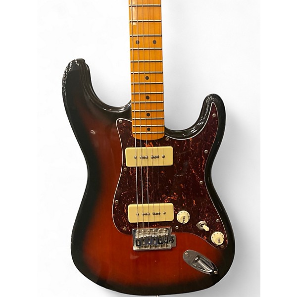Used SX Vintage Series Sunburst Solid Body Electric Guitar