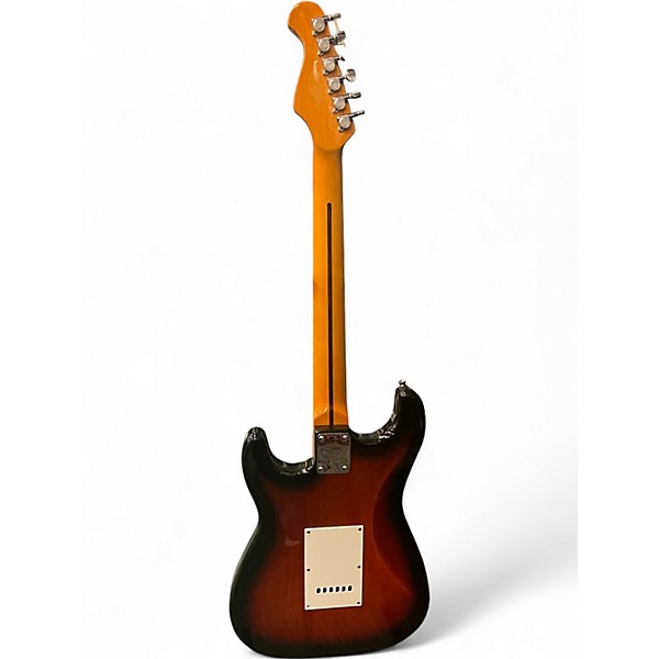 Used SX Vintage Series Sunburst Solid Body Electric Guitar