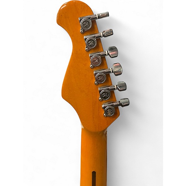 Used SX Vintage Series Sunburst Solid Body Electric Guitar