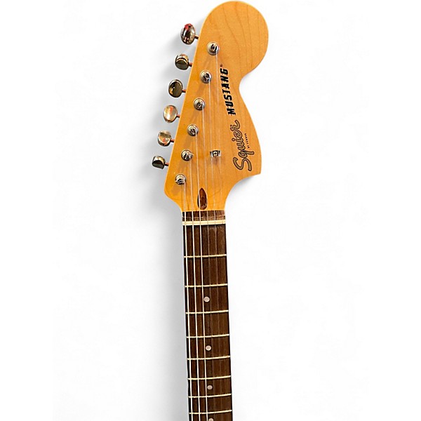 Used Squier Classic Vibe 60s Mustang Daphne Blue Solid Body Electric Guitar