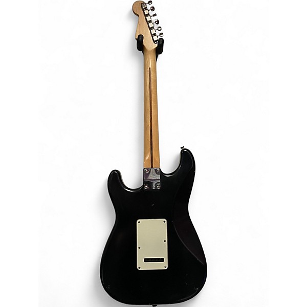 Used Fender Standard Stratocaster Black Solid Body Electric Guitar