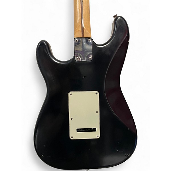 Used Fender Standard Stratocaster Black Solid Body Electric Guitar