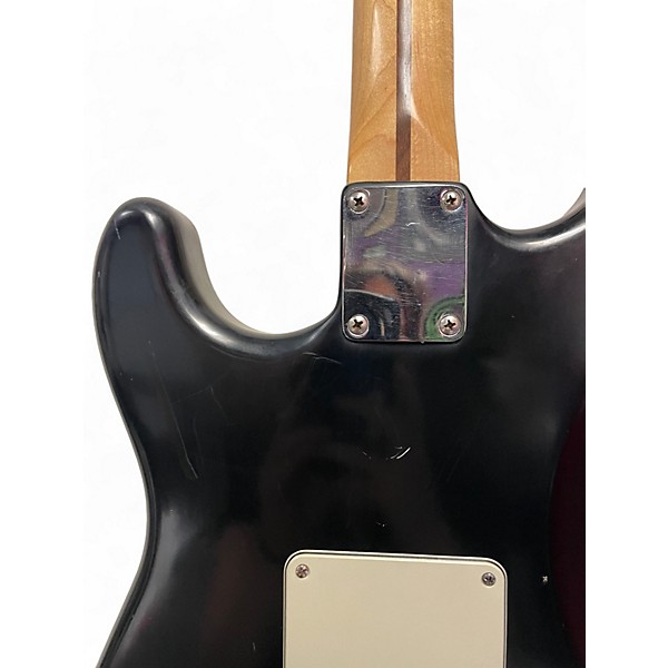Used Fender Standard Stratocaster Black Solid Body Electric Guitar