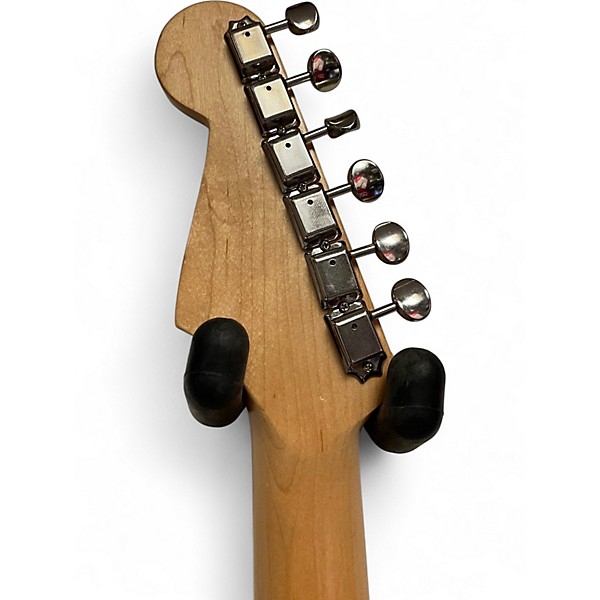 Used Fender Standard Stratocaster Black Solid Body Electric Guitar