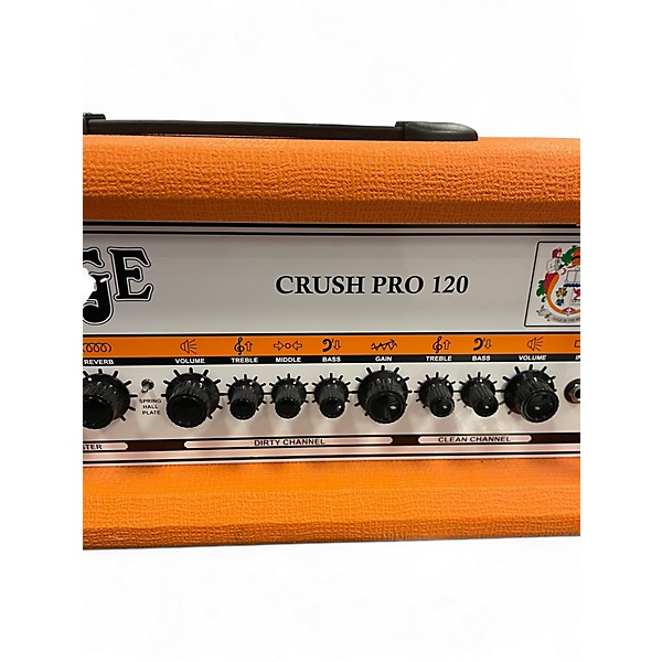 Used Orange Amplifiers CR120H Crush Pro 120W Solid State Guitar Amp Head