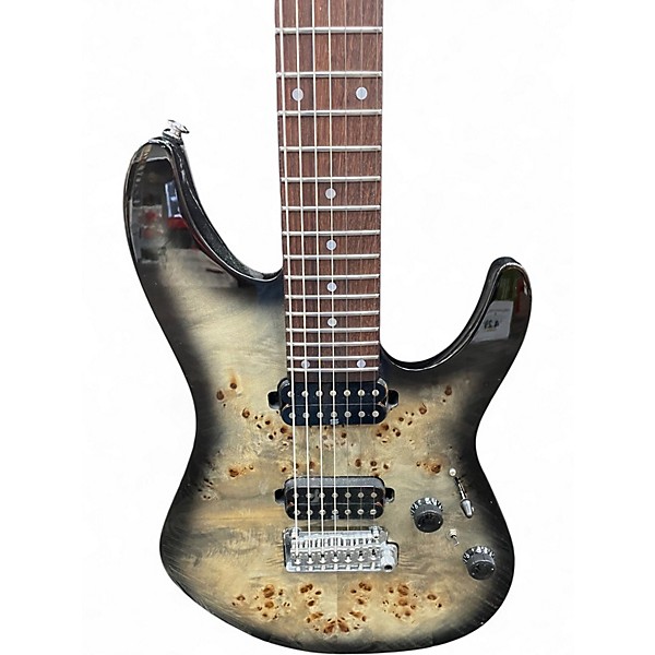 Used Ibanez AZ427P1PB Charcoal Burst Solid Body Electric Guitar