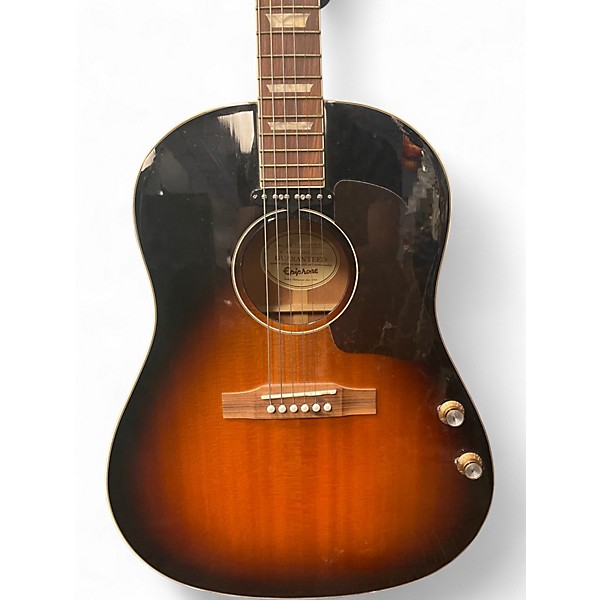 Used Epiphone EJ160E John Lennon Signature Sunburst Acoustic Electric Guitar
