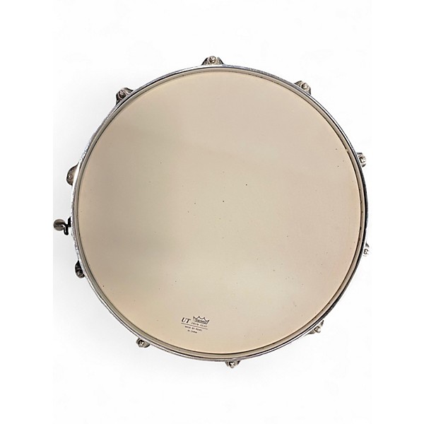 Used Yamaha 6X14 Stage Custom Snare Alpine White Drum