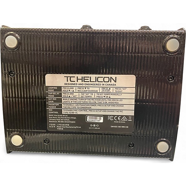 Used TC Helicon Play Acoustic Vocal Effect Pedal
